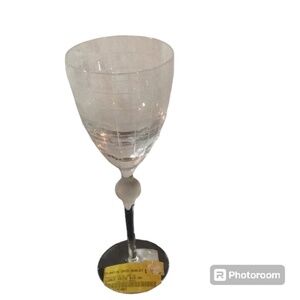 New Atlantis Grid Water Goblet